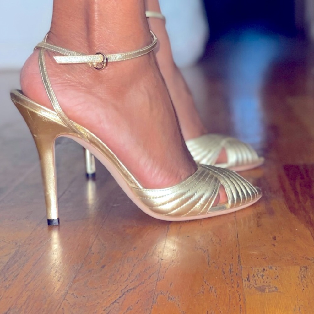 Gucci Sandals with Ankle Wrap